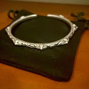 Chome H style S925 Sterling cruciferous vine Silver Bracelet